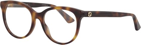 Gucci GG0329O Eyeglasses 002 Havana/Havana 53 